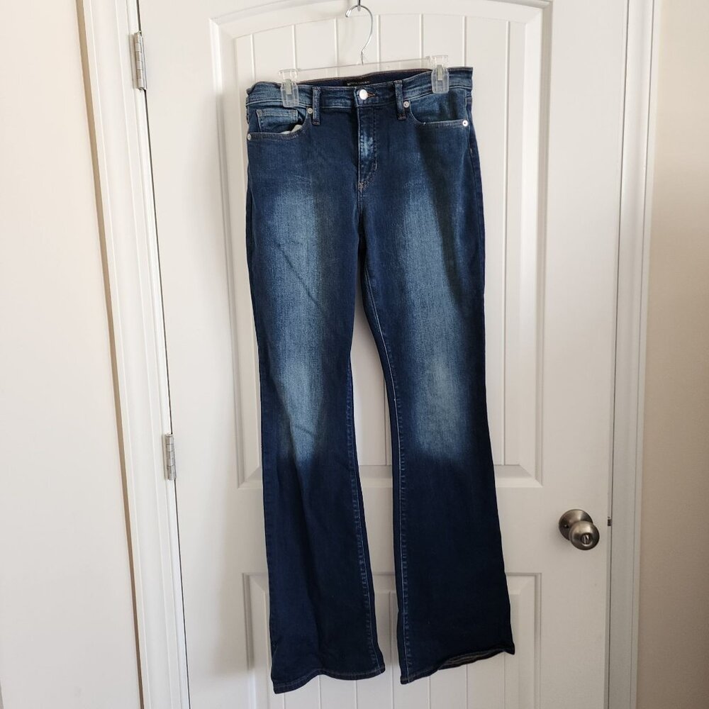 Banana Republic 5 pocket Jeans Size 29/8 Curvy Boot Cut Fit Tall